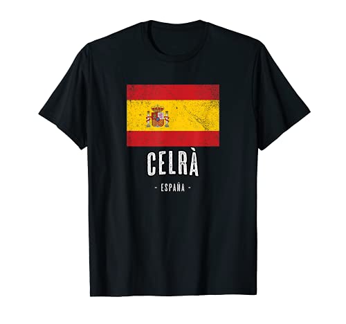Celrà España | Souvenir - Ciudad - Bandera - Camiseta