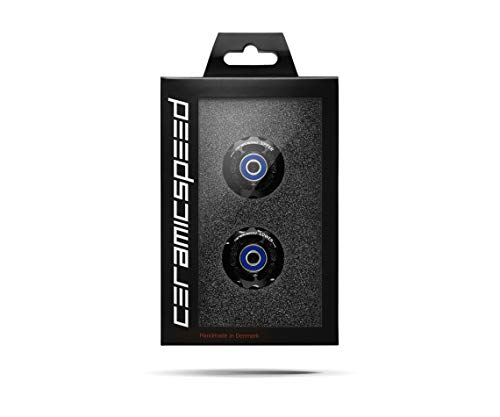 CeramicSpeed cspw10701000 pulegge Cambio Corsa, Negro, Talla única