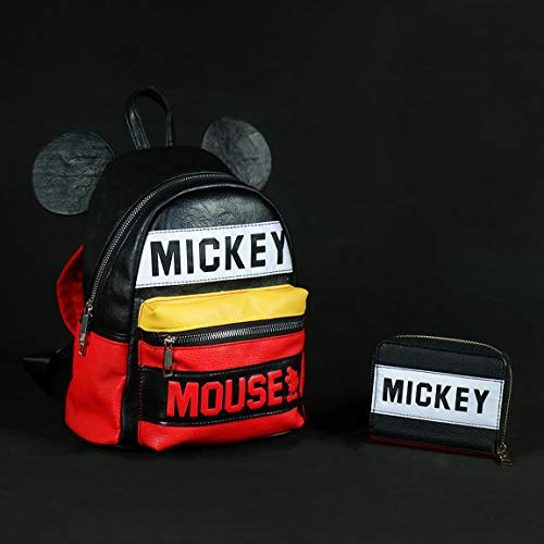 CERDÁ LIFE'S LITTLE MOMENTS Mochila Casual Moda Mickey, Unisex Adultos, Negro (Negro), 11x25x22 cm (W x H x L)