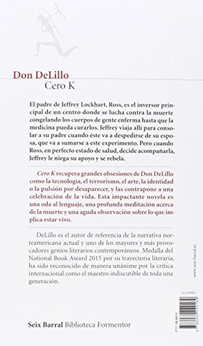 Cero K (Biblioteca Formentor)
