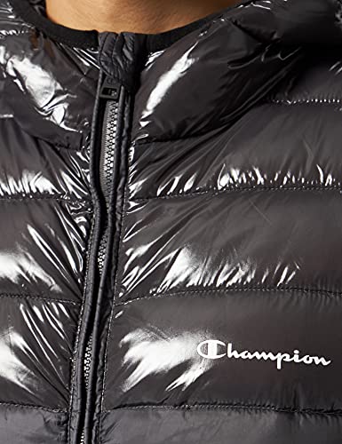 Champion Legacy Outdoor Hooded Chaqueta, Gris Carbón, L para Hombre