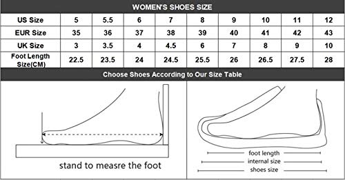 chaqlin - Zapatillas de deporte para mujer, para pasear, correr, ligeras y a la moda, personalizables, color Multicolor, talla 38 EU