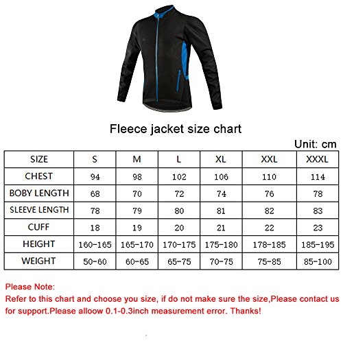 Chaqueta de ciclismo Iogas para hombre, chaqueta de ciclismo térmica, chaqueta de invierno cortavientos, impermeable, para deportes al aire libre, xx-large