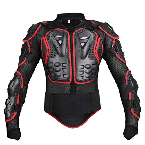 Chaqueta GES con armadura protectora para motocicleta, ropa de protección