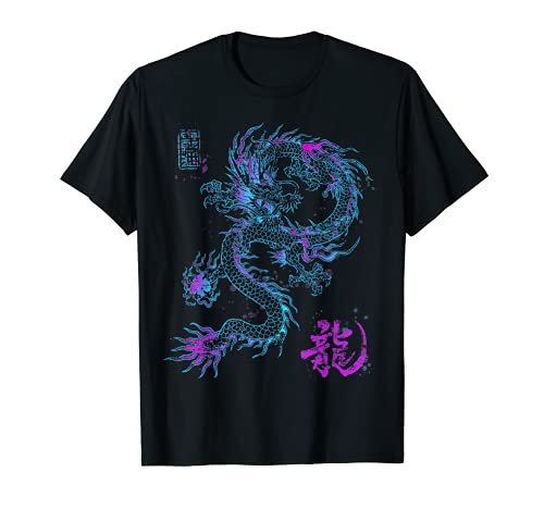 Chino Japonés Cultura Dragón Tee Asiática Mitología Animal Camiseta