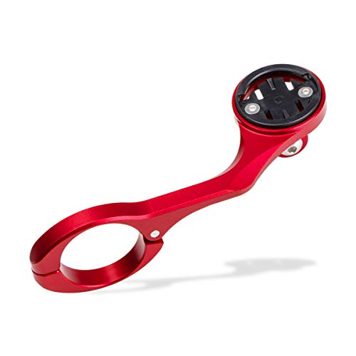 Chooee Soporte Bicicleta para Garmin Edge 200, 500, 510, 800,810 1000,1030,para Soporte Garmin Manillar,Rojo