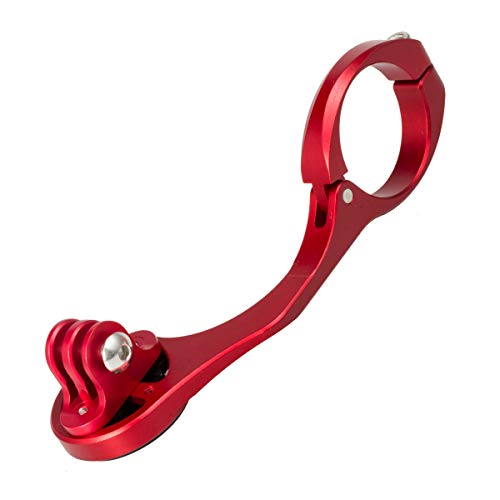 Chooee Soporte Bicicleta para Garmin Edge 200, 500, 510, 800,810 1000,1030,para Soporte Garmin Manillar,Rojo