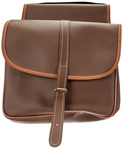 Cicli Bonin Eco Leather Looking Saddle Bolsas, Unisex, marrón, Talla única