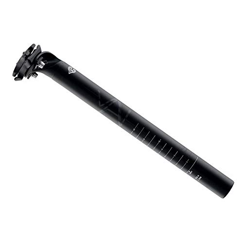 Cinelli Vai Seatpost - Tija para Bicicletas, tamaño 27.2 mm, Color Negro