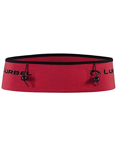 Cinturón Dorsal Triatlón Lurbel Rojo-Negro - Talla: L/XL