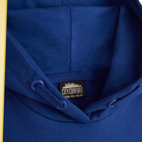 CityComfort Chandal Niño, Conjunto de 2 Piezas Sudadera con Capucha y Pantalon Chandal, Ropa Niño 100% Algodon, Regalos Para Niños Edad 3-14 Años (Azul, 13_years)