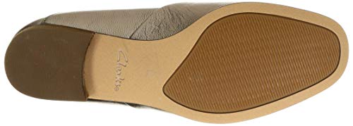 Clarks Pure Tone, Mocasines Mujer, Gris (Stone Stone), 39 EU