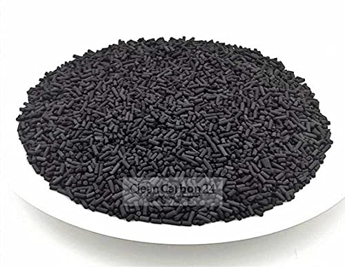 Clean Carbon 24 - 5 litro Pellets de carbón activo (1,5 mm de diámetro, para tratamiento del agua)