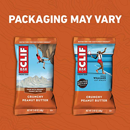 Clif Bar Barritas de mantequilla de cacahuete – Pack de 12