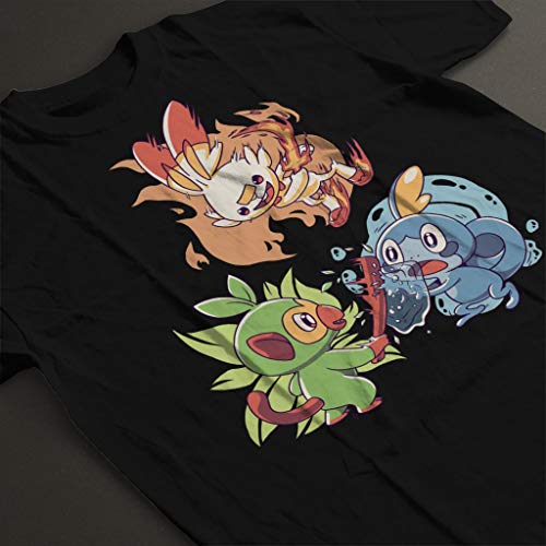 Cloud City 7 Galar Starters Grookey Scorbunny Sobble Kid's T-Shirt