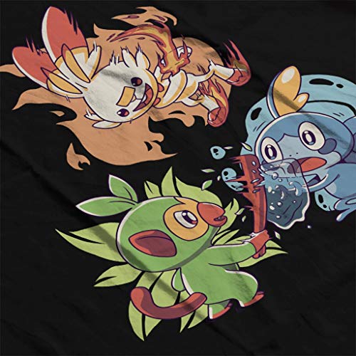 Cloud City 7 Galar Starters Grookey Scorbunny Sobble Kid's T-Shirt