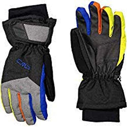 CMP 6524827J Guantes, Niños, Negro (Nero Royal Limeade), M/4