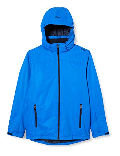 CMP Giacca Da Sci con Cappuccio Staccabile Chaqueta, Niños, Royal-B.Blue, 116