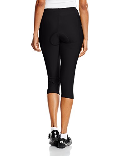 CMP - Pantalón de ciclismo para mujer, todo el año, mujer, color Negro - Negro, tamaño 36 [DE 34]