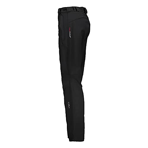 CMP - Pantalón de invierno infantil (tejido Softshell) schwarz (U901) Talla:128