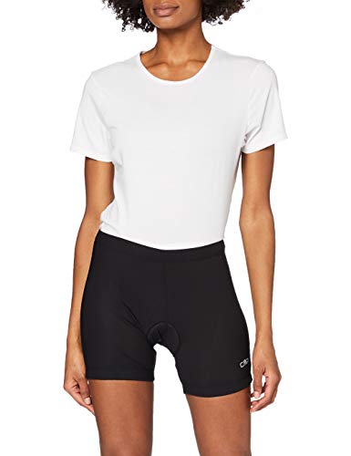 CMP Tight-Fitting Bike Shorts Underwear, Mujer, Black, 50