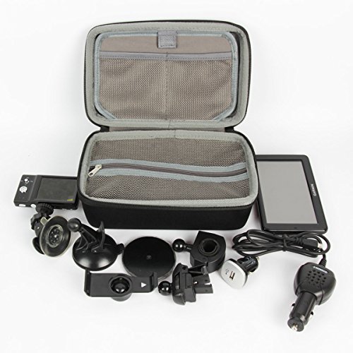 co2CREA EVA Viajar Llevar Caja Bolsa Fundas Estuche Bag Case para All 7-Inch, Pantalla 6" / 7" Tomtom/Garmin Nüvi GPS Satellite Navigator/Sat Navs