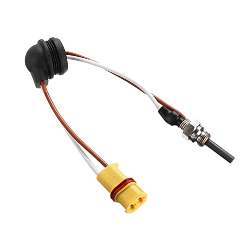 Coche brillante enchufe calentador de silicio nitruro de cerámica resplandor resplandor resplandor enchufe 1 2V / 24V Ajuste for camiones camiones camper camper amable ( Color : 12v Yellow Adapter )