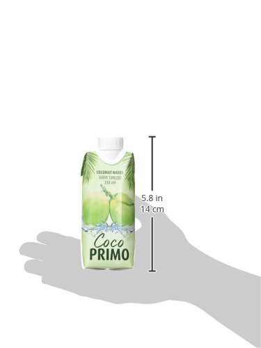 Coco Primo 100 % Agua de Coco Pura - 12 Tetra Pack