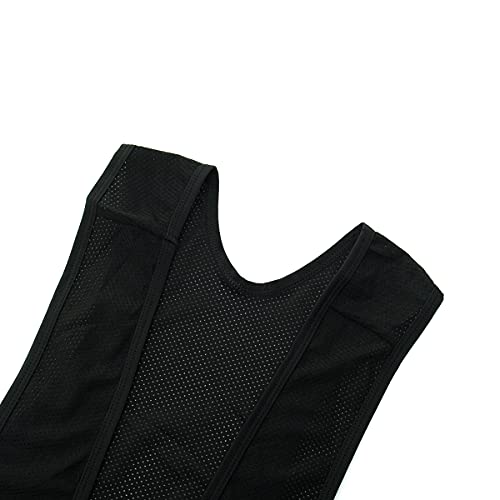 Coconut Ropamo Pantalones de ciclismo para hombre Pantalones 4D acolchados para bicicleta de compresión Serie clásica al aire libre Leggings de bicicleta para montar en bicicleta Medias, Negro