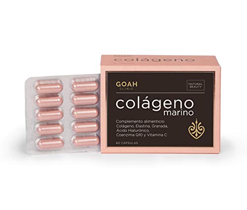 Colágeno – Goah Clinic, Cosmética en cápsulas, Nutricosmética para mejorar la tonicidad y firmeza de la piel