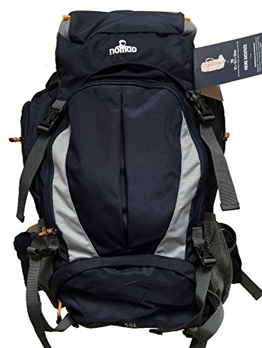 Colección Nomad • Equipamiento para senderismo y camping • Accesorio de viaje • Productos de calidad y resistente (mochila de senderismo 55 L)