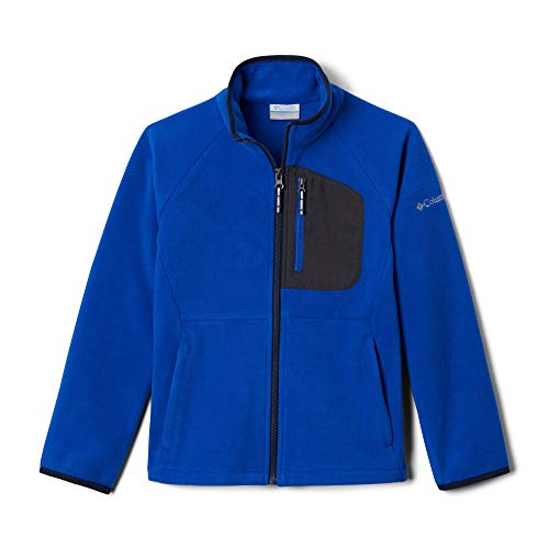 Columbia Fast Trek III Fleece Full Zip Forro Polar, Unisex niños, Mountain Red, Shark, XXS
