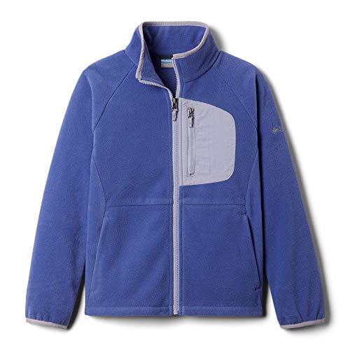 Columbia Fast Trek III Fleece Full Zip Forro Polar, Unisex niños, Mountain Red, Shark, XXS