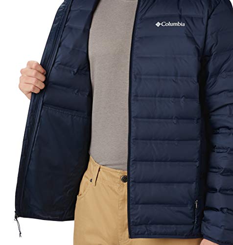 Columbia Lake 22 Down , Chaqueta de plumas Hombre, Azul (Collegiate Navy), XL
