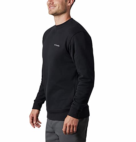 Columbia Men's Hart Mountain II Crew Sweatshirt Black