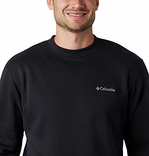 Columbia Men's Hart Mountain II Crew Sweatshirt Black