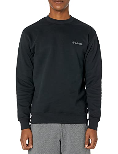 Columbia Men's Hart Mountain II Crew Sweatshirt Black