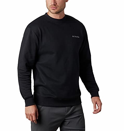 Columbia Men's Hart Mountain II Crew Sweatshirt Black