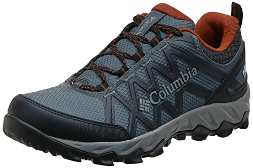 Columbia Peakfreak X2 Outdry, Zapatos de Senderismo, para Hombre, Graphite, Dark Adobe, 44 EU