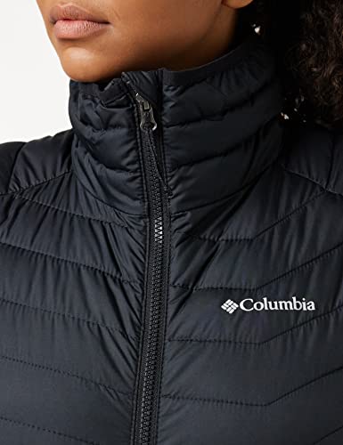 Columbia Powder Lite, Chaleco, Mujer, Negro (Black) Talla XS