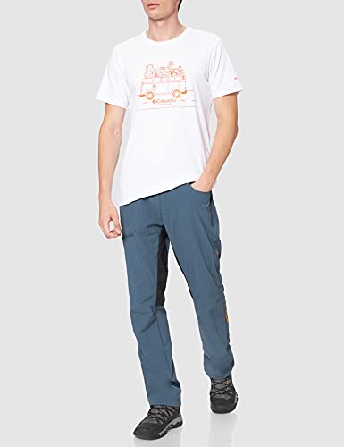 Columbia Sun Trek Camiseta de manga corta estampada para hombre