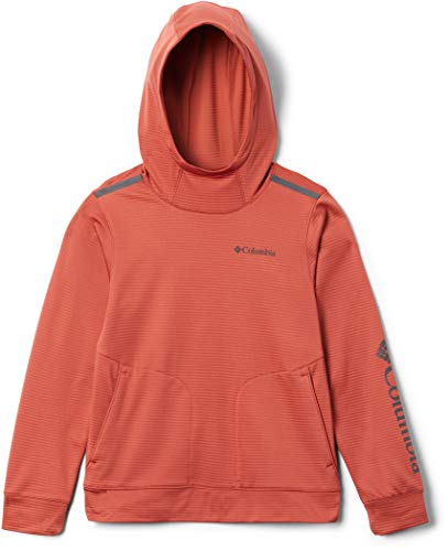 Columbia Tech Trek Hoodie Sudadera con Capucha, Unisex niños, Orange, S