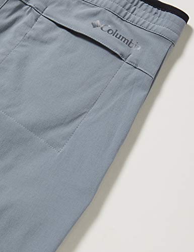 Columbia Tech Trek Pantalón De Senderismo, Unisex Niños, Gris (Grey Ash), XL