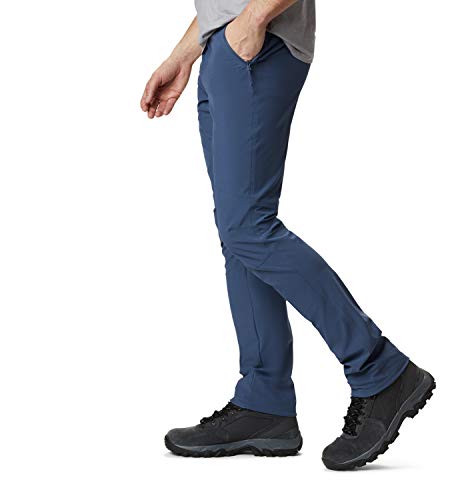 Columbia Triple Canyon, Pantalones de senderismo, Hombre, Azul (Dark Mountain), Talla W38/L32