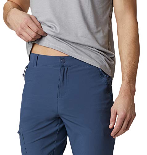 Columbia Triple Canyon, Pantalones de senderismo, Hombre, Azul (Dark Mountain), Talla W38/L32