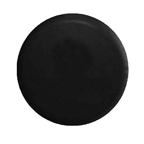 Comily Plus+ 18 Pulgadas Cubierta Universal de Rueda de neumático de Repuesto de PVC de32.8-33.6"(82-84cm) de diámetro-Negro Liso