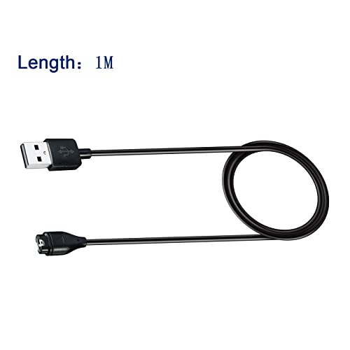 Compatible con Garmin Venu 2 Cable de carga USB, cargador USB de repuesto para Garmin Venu 2 2s/Fenix 6 6s 6x/Forerunner 954 935 245 55