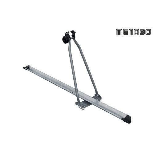 Compatible con Skoda Octavia III Wagon 2013 Barras DE Techo para Coche 120CM+PORTABICICLETAS MENABO con BARANDILLA NO Completamente ADJUNTA AL Techo Rack DE Equipaje DE Aluminio Aprobado