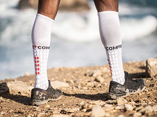 COMPRESSPORT Compresssport - Calcetines de alta compresión para correr - Mejore su rendimiento - Soporte muscular, confort superior y ultraligero - Ciclismo, running, trail y triatlón