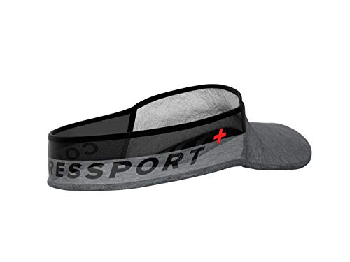 COMPRESSPORT Visor Ultralight Visera, Unisex-Adult, Gris, Talla Unica